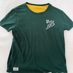Green Polo Graphic T-Shirt